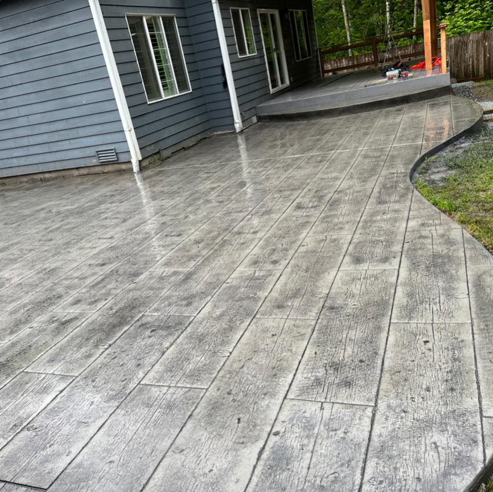 Stamped Concrete in Bothell
