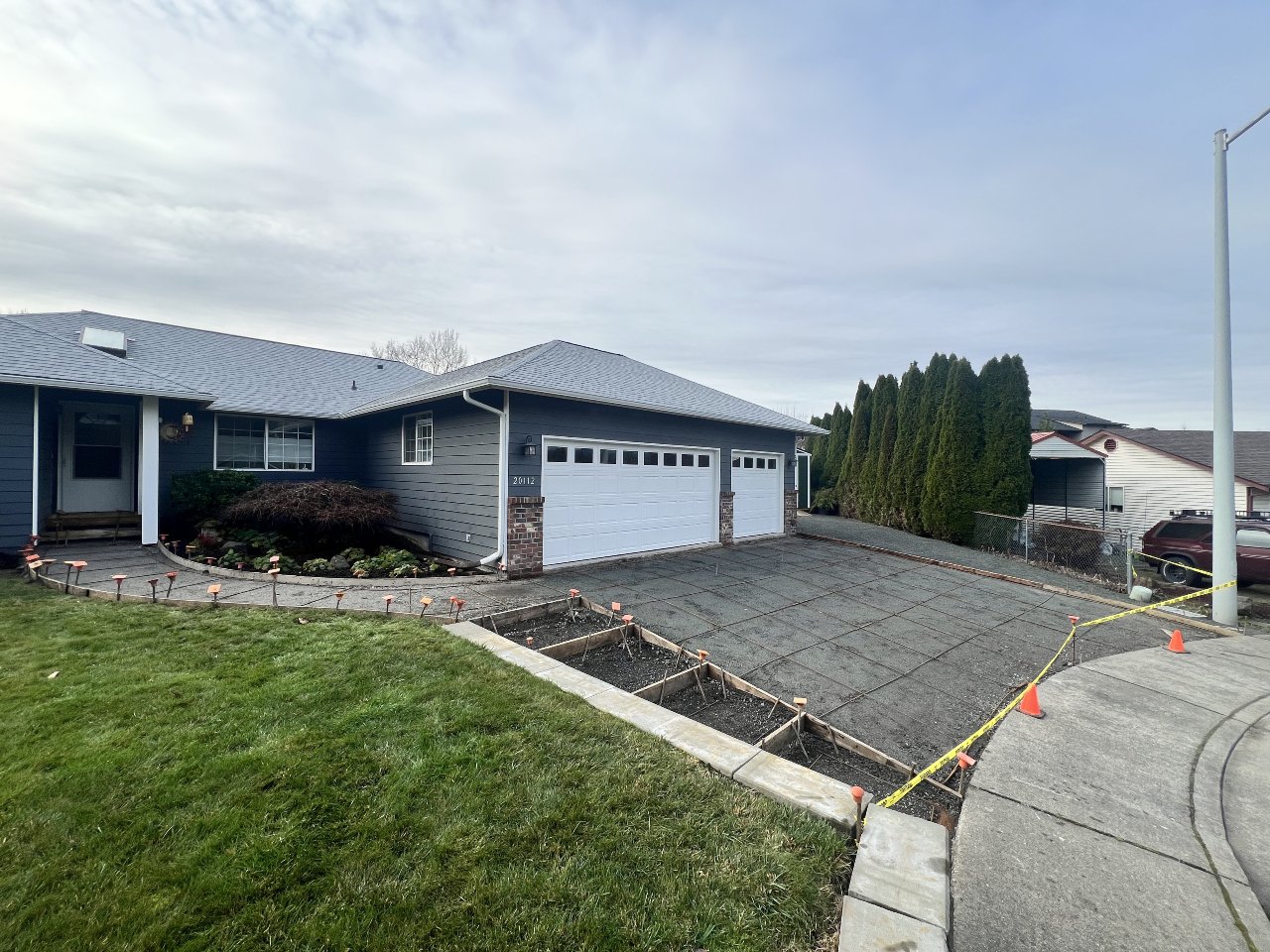 ACR Concrete Construction concrete project 99 in Snohomish & King County, WA